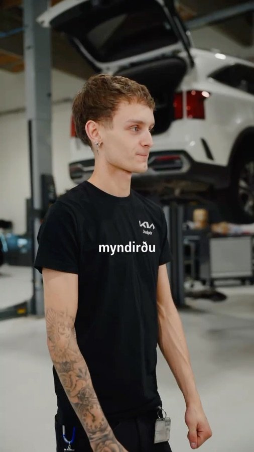 TikTok myndband fyrir Askja
