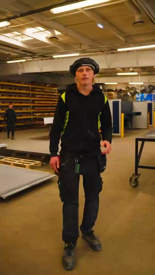 TikTok myndband fyrir Blikksmíði